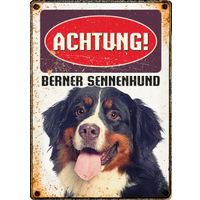 Plenty Gifts Schild Blech Berner Sennenhund