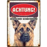 Plenty Gifts Schild Blech Deutscher Schaferhund