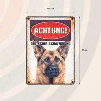 Plenty Gifts Schild Blech Deutscher Schaferhund
