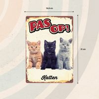 Plenty Gifts Bord Blik Katten (v)