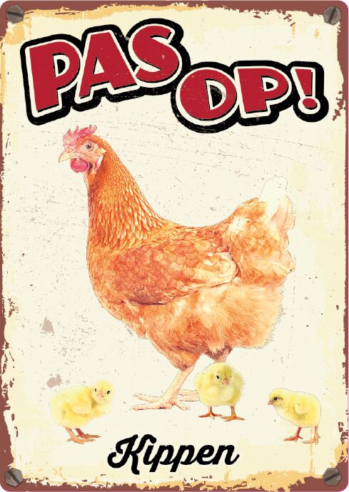 Plenty Gifts Bord Blik Kippen (v)