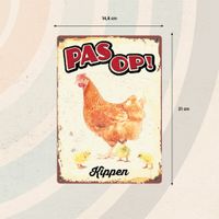 Plenty Gifts Bord Blik Kippen (v)