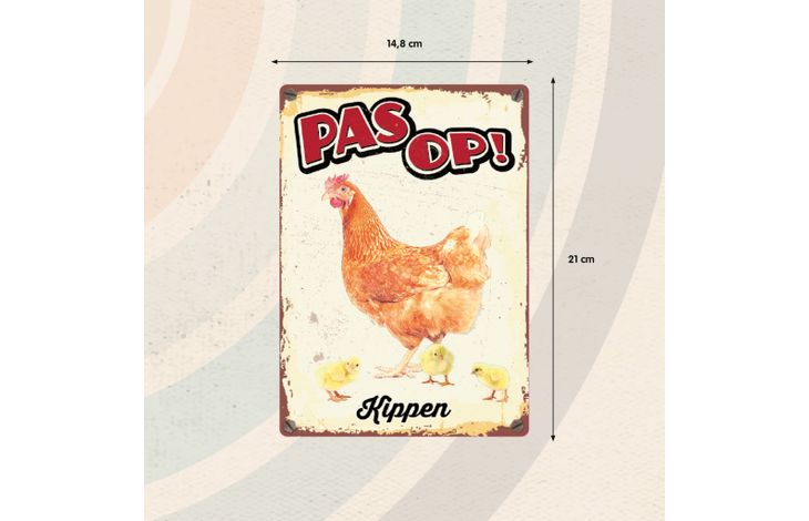 Plenty Gifts Bord Blik Kippen (v)