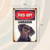 Plenty Gifts Bord Blik Labrador (v)