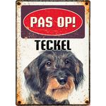 Bord Blik Teckel (v)