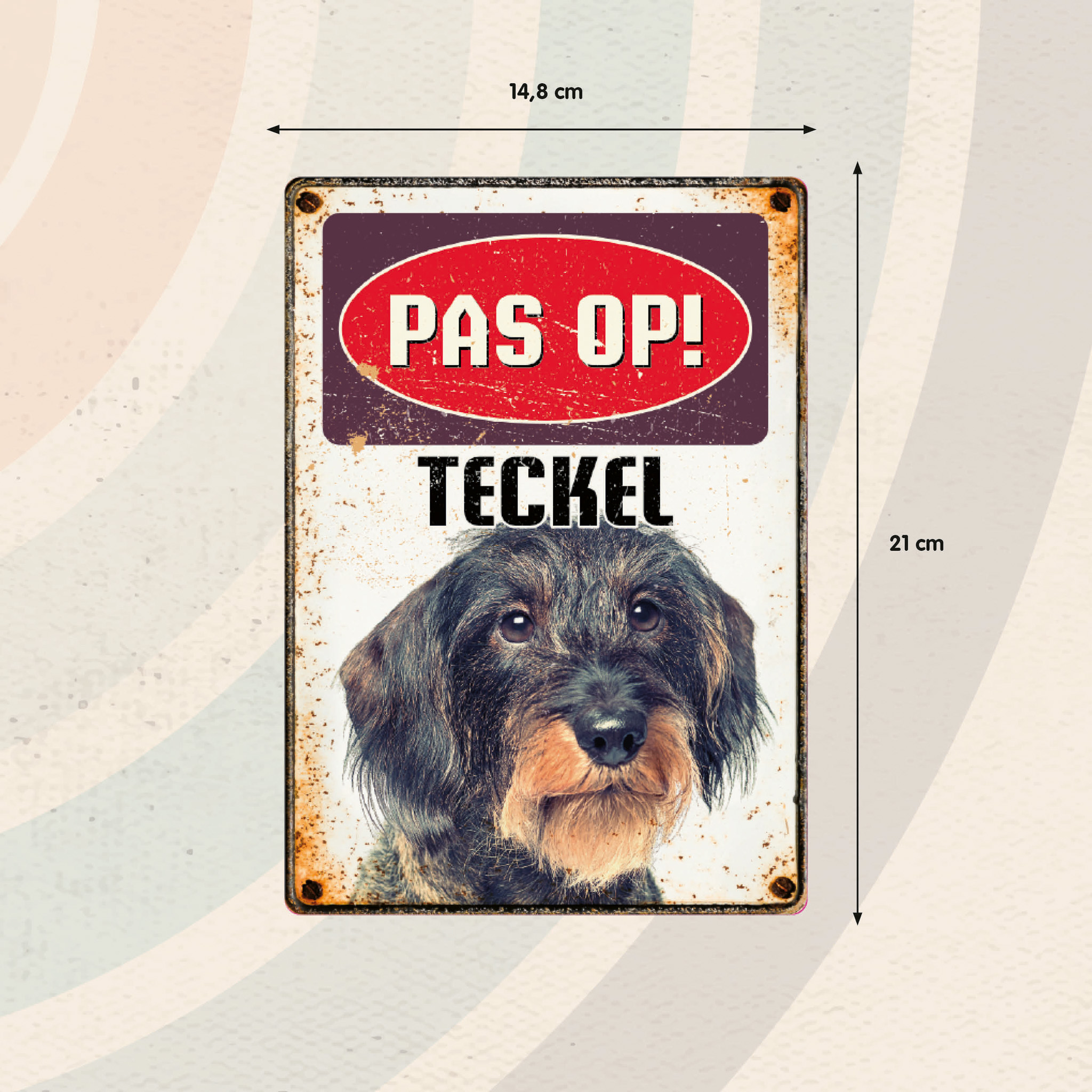 Plenty Gifts Bord Blik Teckel (v)