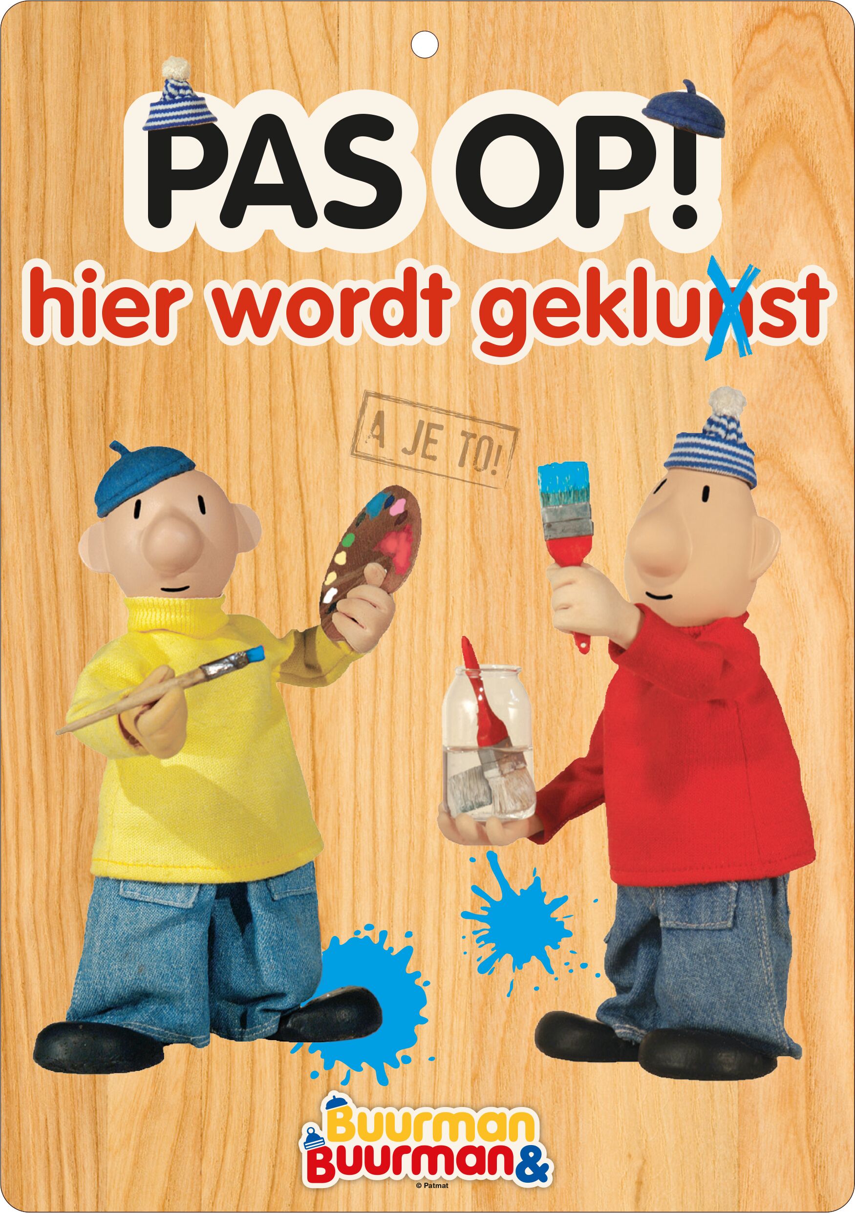 Plenty Gifts Bord Blik Buurman Klussen (v)