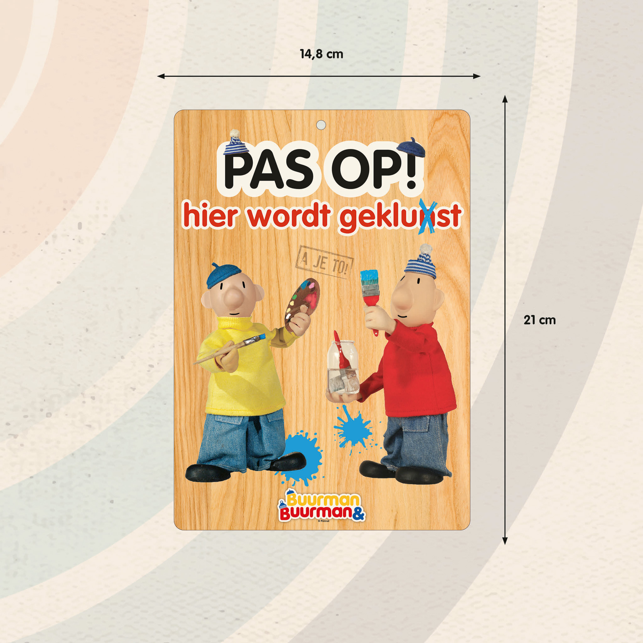 Plenty Gifts Bord Blik Buurman Klussen (v)