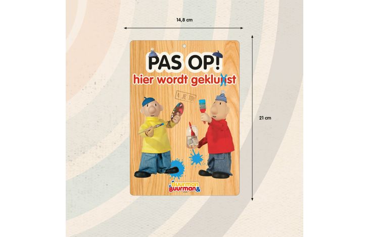 Plenty Gifts Bord Blik Buurman Klussen (v)