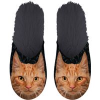 Plenty Gifts Slipper Orange Tabby 39-42