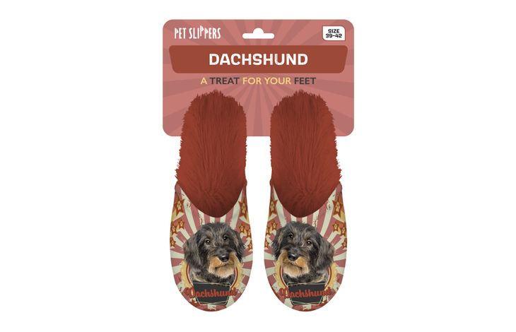 Plenty Gifts Slipper Dachshund 39-42