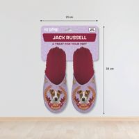 Plenty Gifts Slipper Jack Russell 39-42