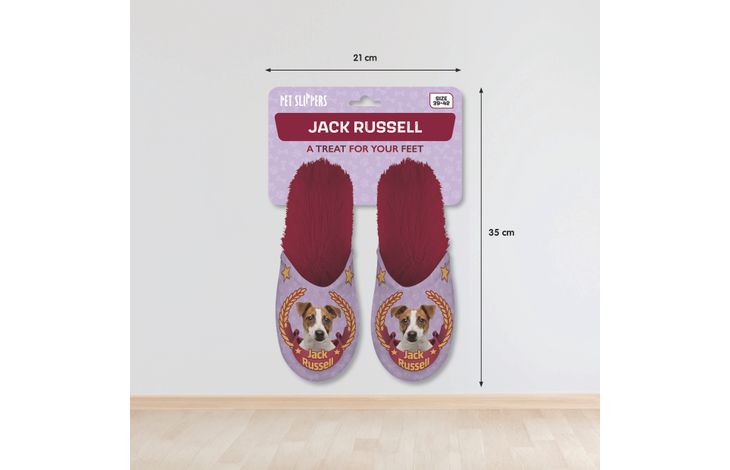 Plenty Gifts Slipper Jack Russell 39-42