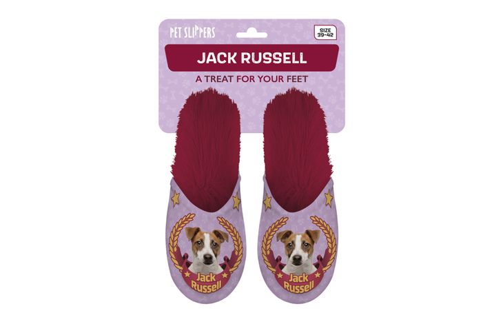 Plenty Gifts Slipper Jack Russell 39-42
