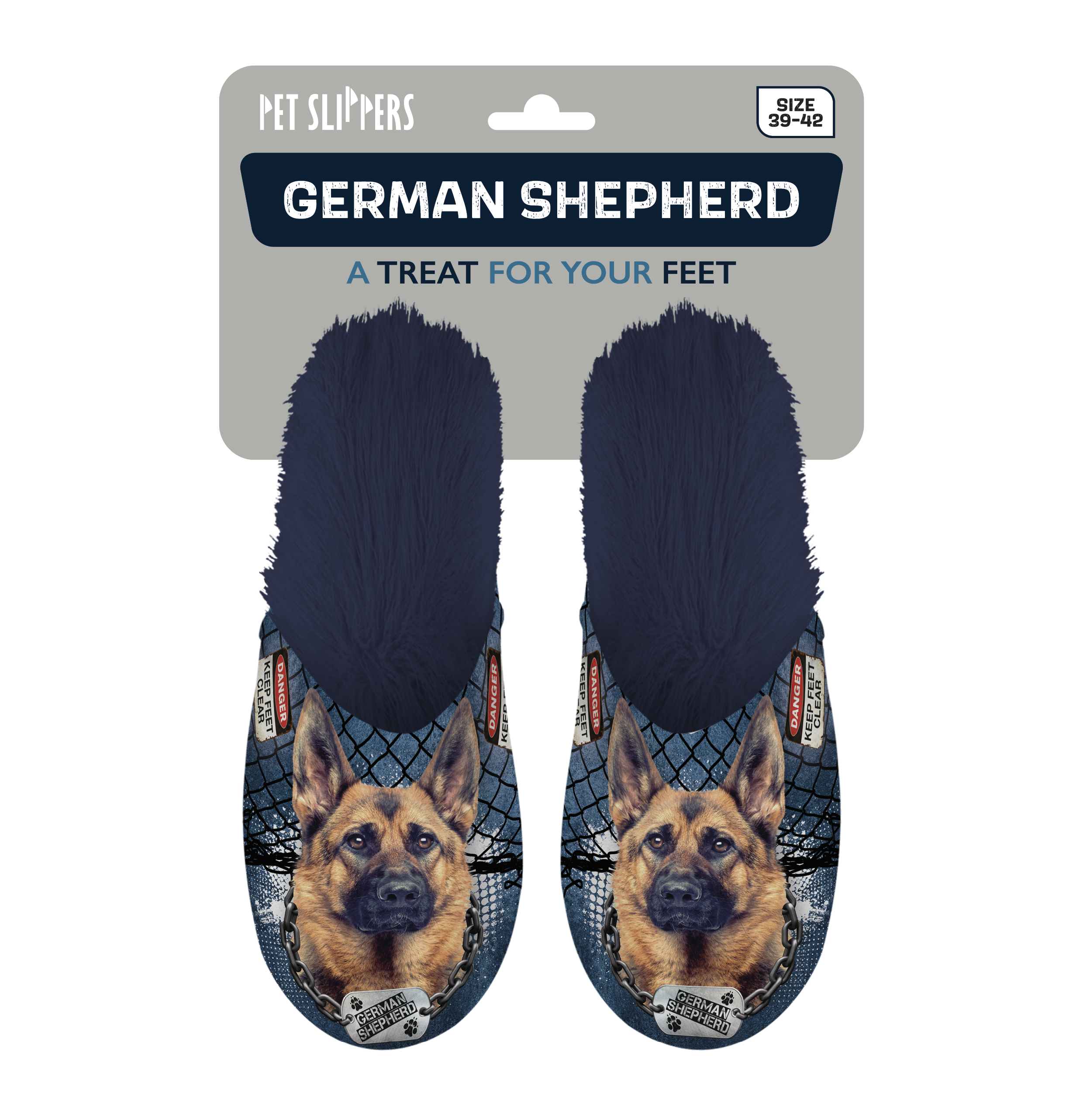 Plenty Gifts Slipper German Shepherd 39-42