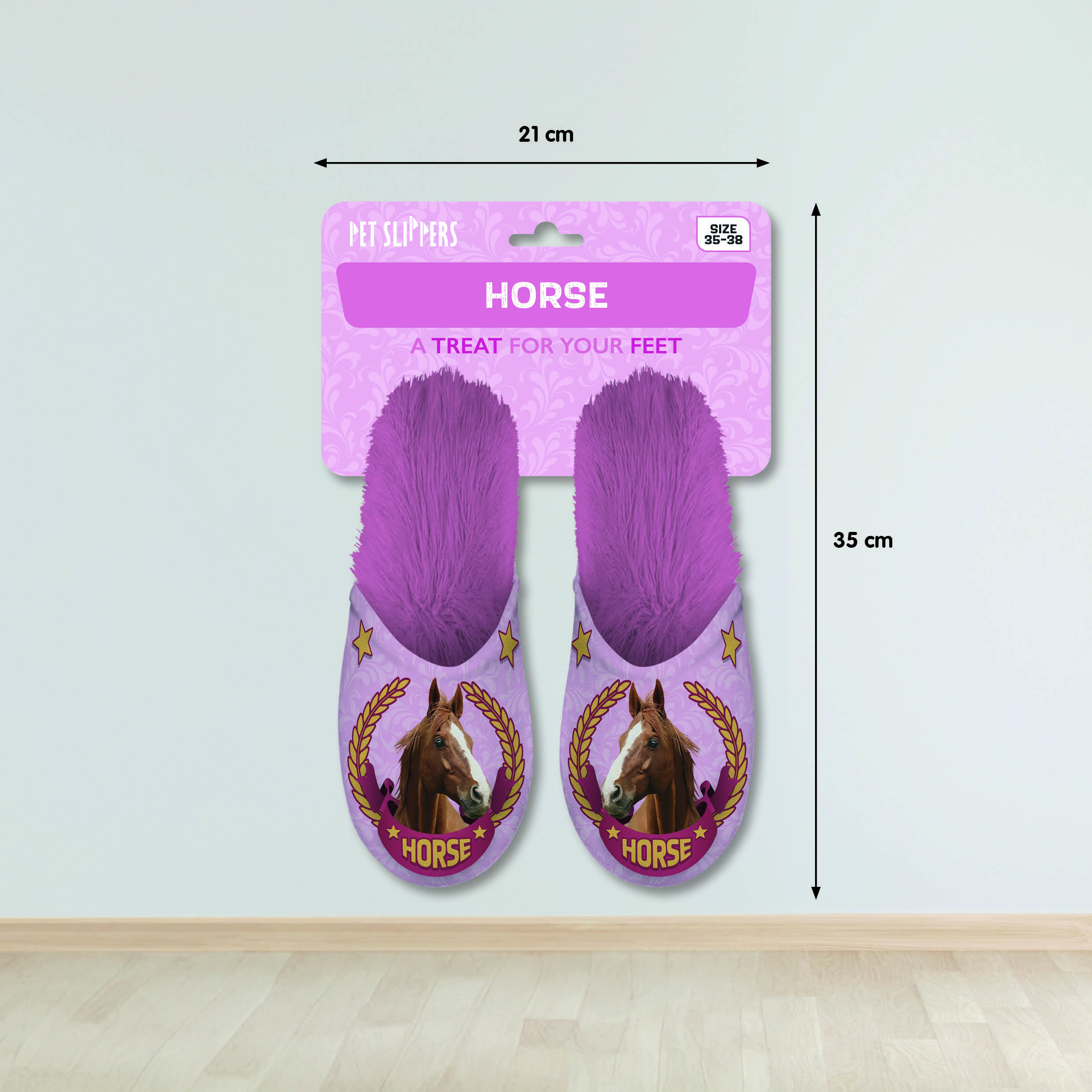 Plenty Gifts Slipper Horse 35-38