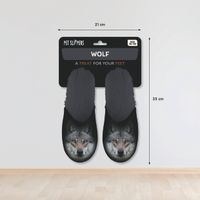 Plenty Gifts Slipper Wolf 35-38