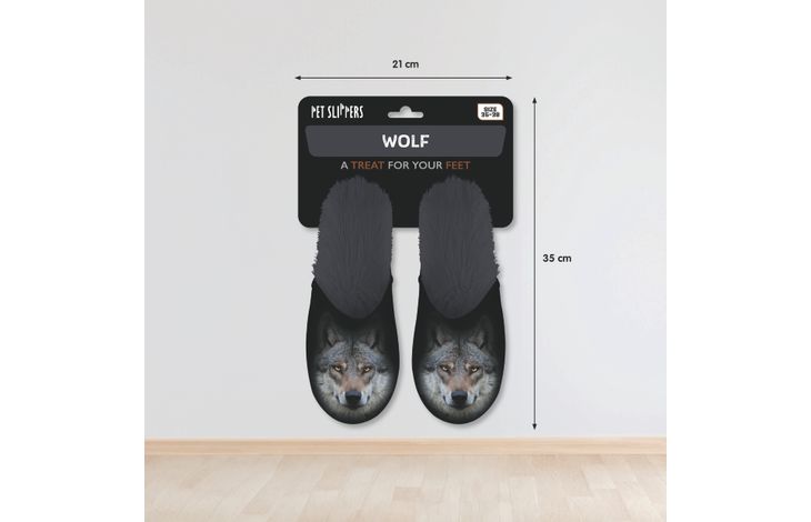 Plenty Gifts Slipper Wolf 35-38