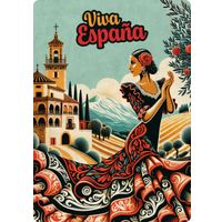 Plenty Gifts Sign Metal Viva España (v)