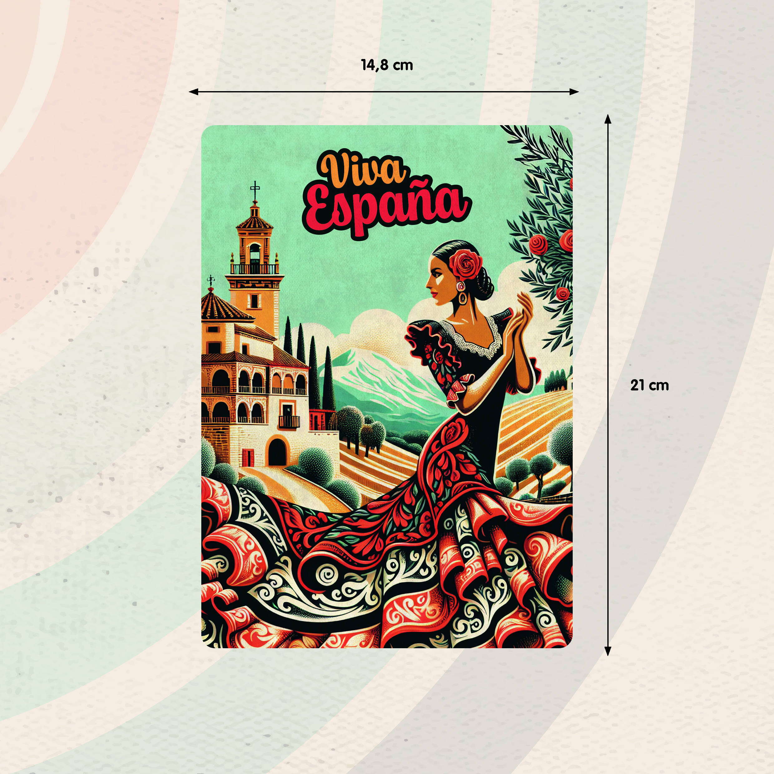 Plenty Gifts Sign Metal Viva España (v)