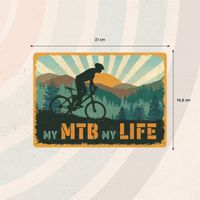 Plenty Gifts Sign Metal My MTB (h)