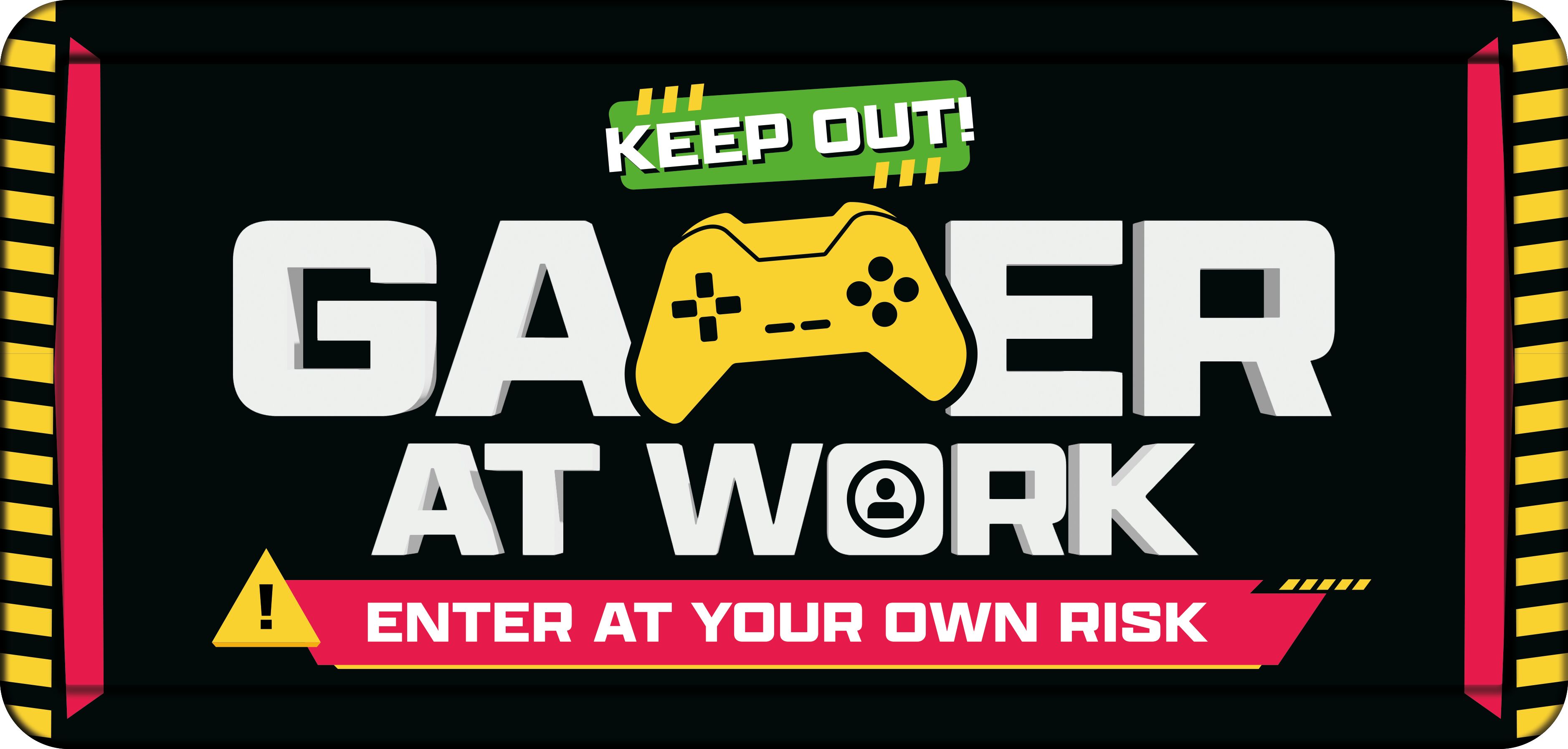 Plenty Gifts Sign Metal HL Gamer At Work