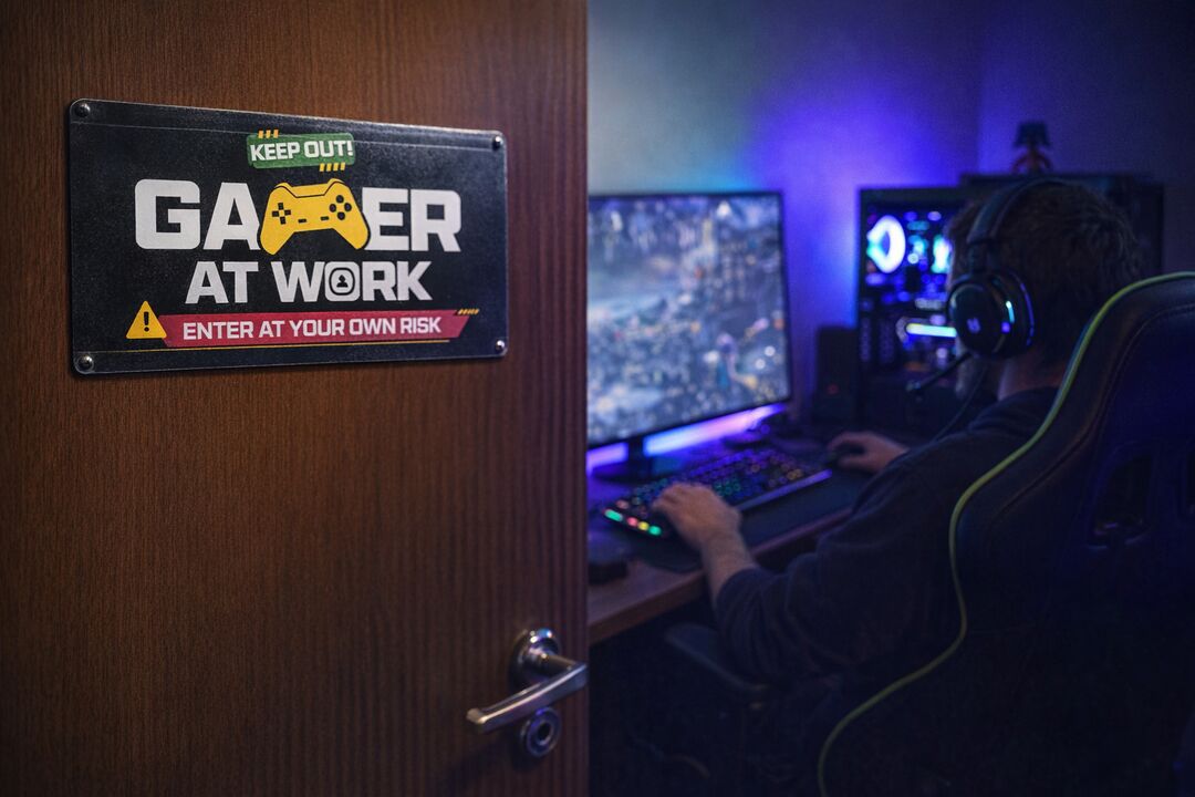 Plenty Gifts Bord blik HL Gamer At Work