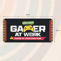 Plenty Gifts Sign Metal HL Gamer At Work