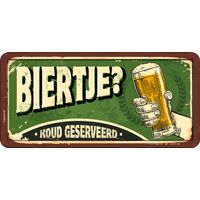 Plenty Gifts Bord Blik HL Biertje