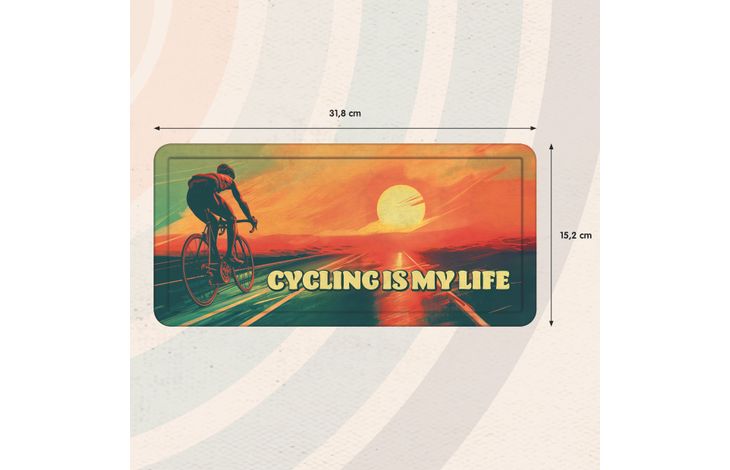 Plenty Gifts Sign Metal HL Cycling Is My Life