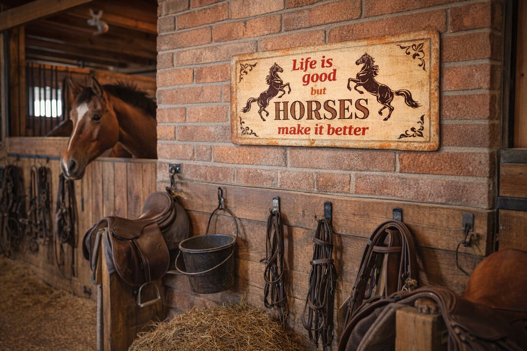 Plenty Gifts Bord blik HL Horses