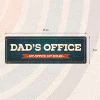 Plenty Gifts Sign Metal HM Dad's Office
