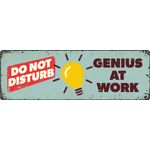 Sign Metal HM Genius At Work