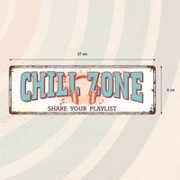 Plenty Gifts Sign Metal HM Chill Zone