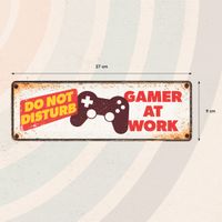 Plenty Gifts Sign Metal HM Gamer At Work