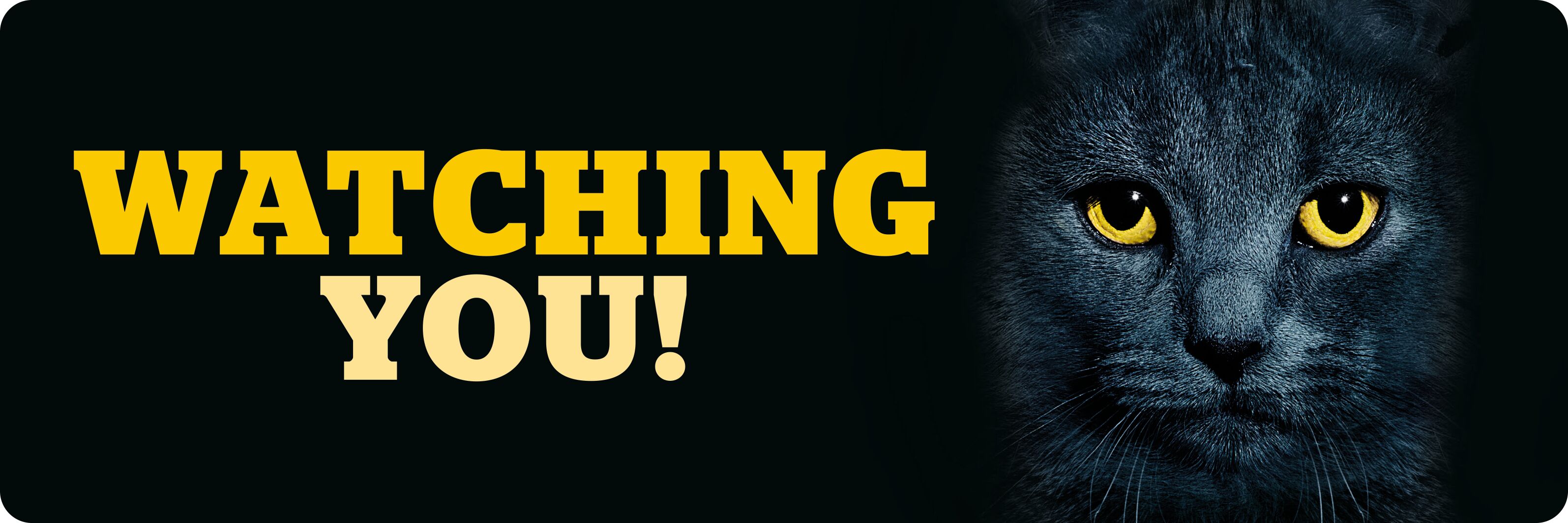 Plenty Gifts Sign Metal HM Watching You