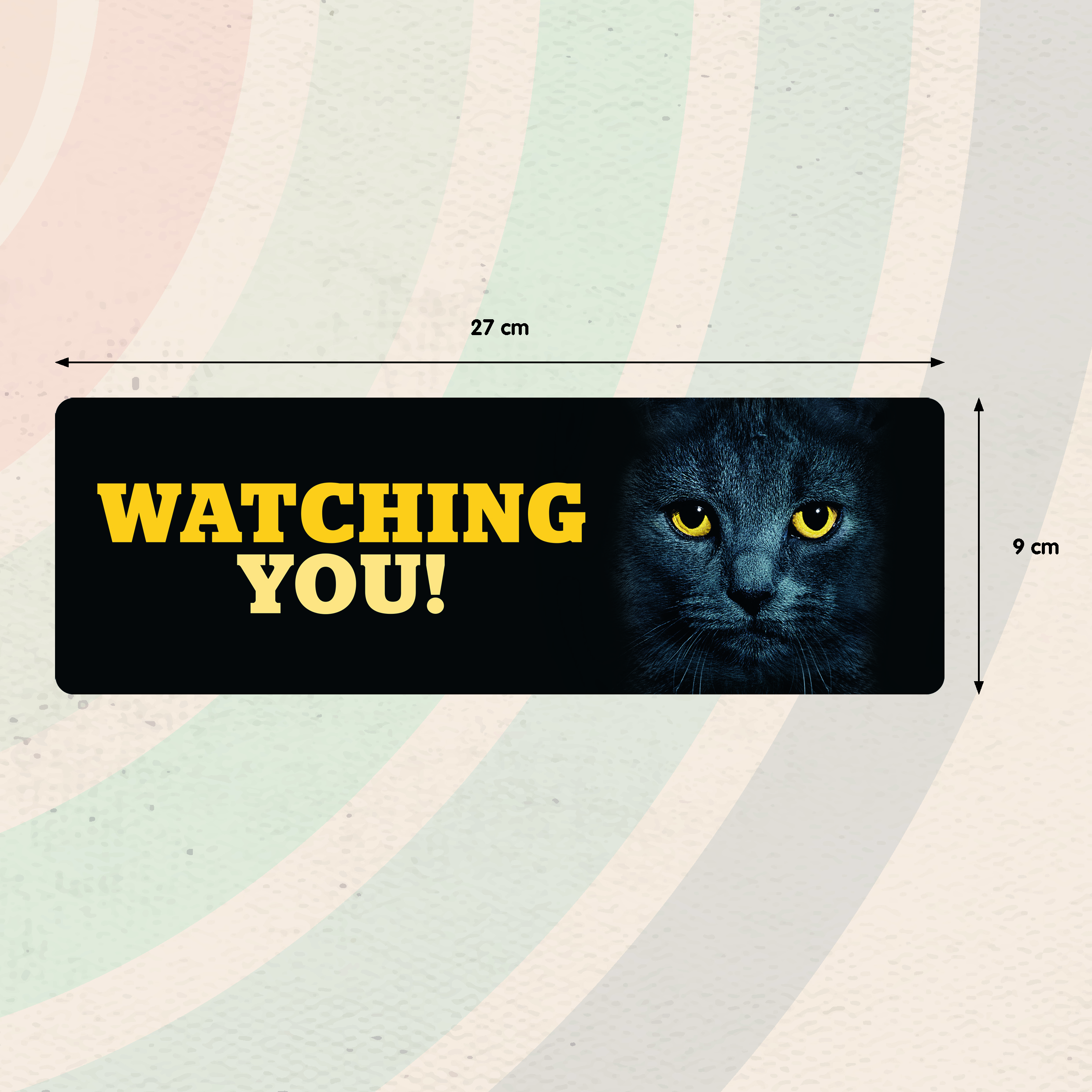 Plenty Gifts Sign Metal HM Watching You