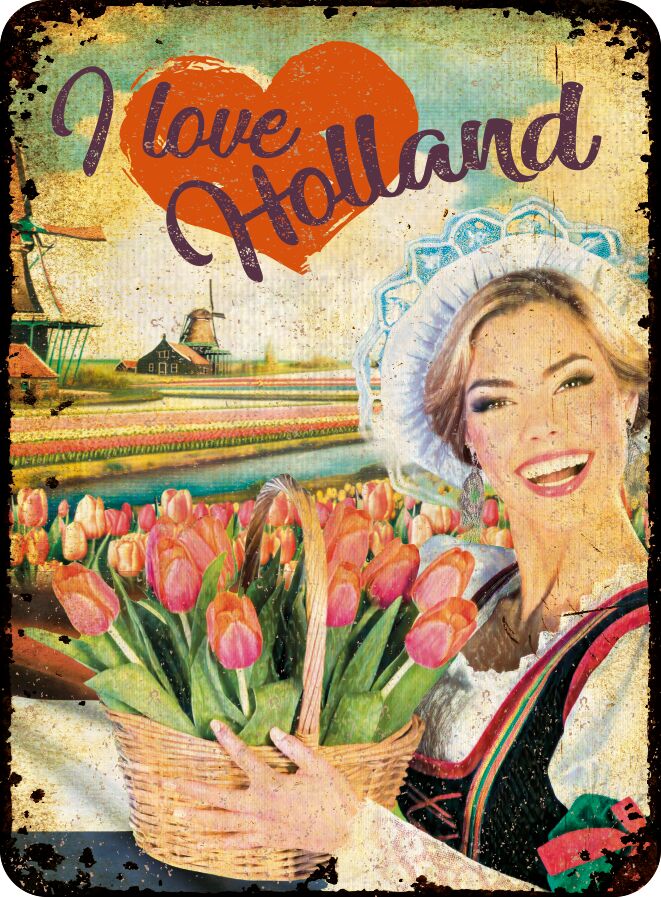 Plenty Gifts Magnet I Love Holland
