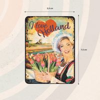 Plenty Gifts Magnet I Love Holland