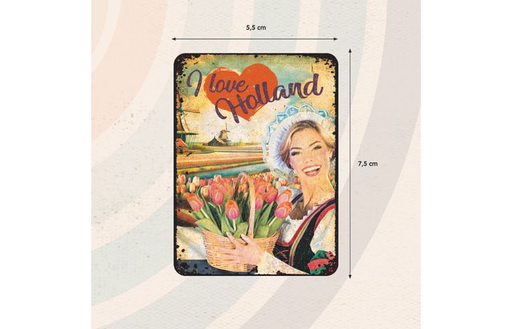 Plenty Gifts Magnet I Love Holland