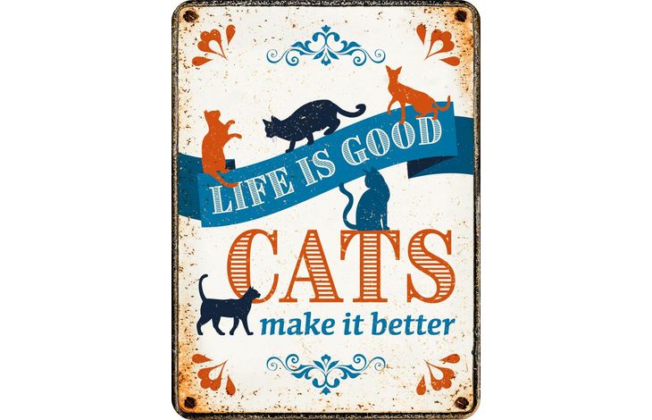 Plenty Gifts Magnet Life IS Good Cats