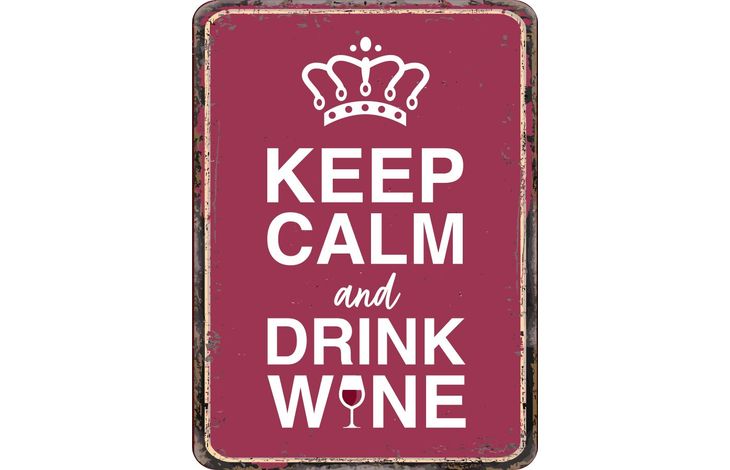 Plenty Gifts Magnet Keep Calm Drink Wine