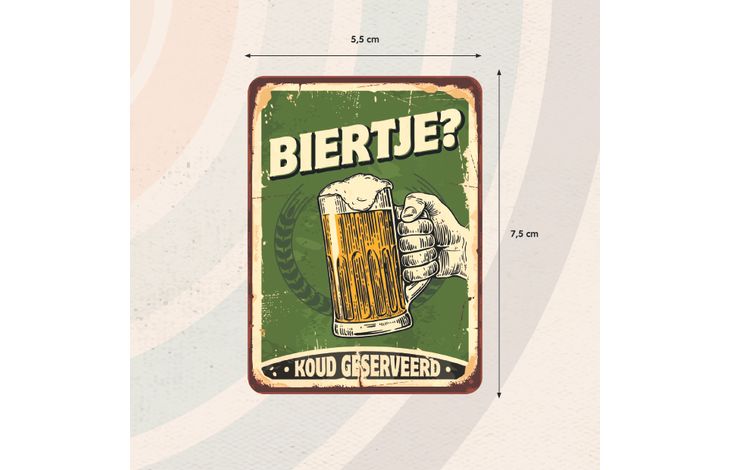 Plenty Gifts Magnet Biertje