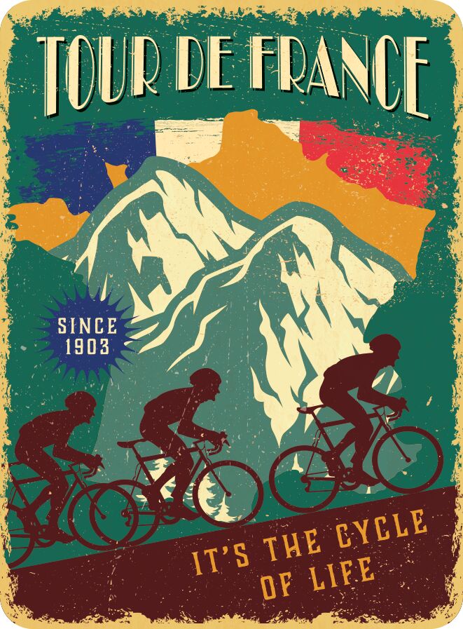 Plenty Gifts Magnet Tour De France