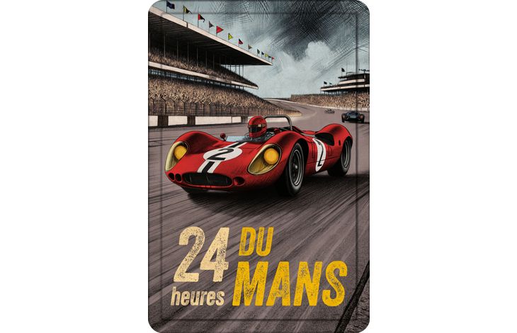 Plenty Gifts Sign Metal A4 24 Heures Du Mans (v)