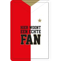 Plenty Gifts Bord Blik A4 010 Fan (v)