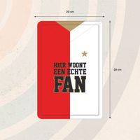 Plenty Gifts Bord Blik A4 010 Fan (v)