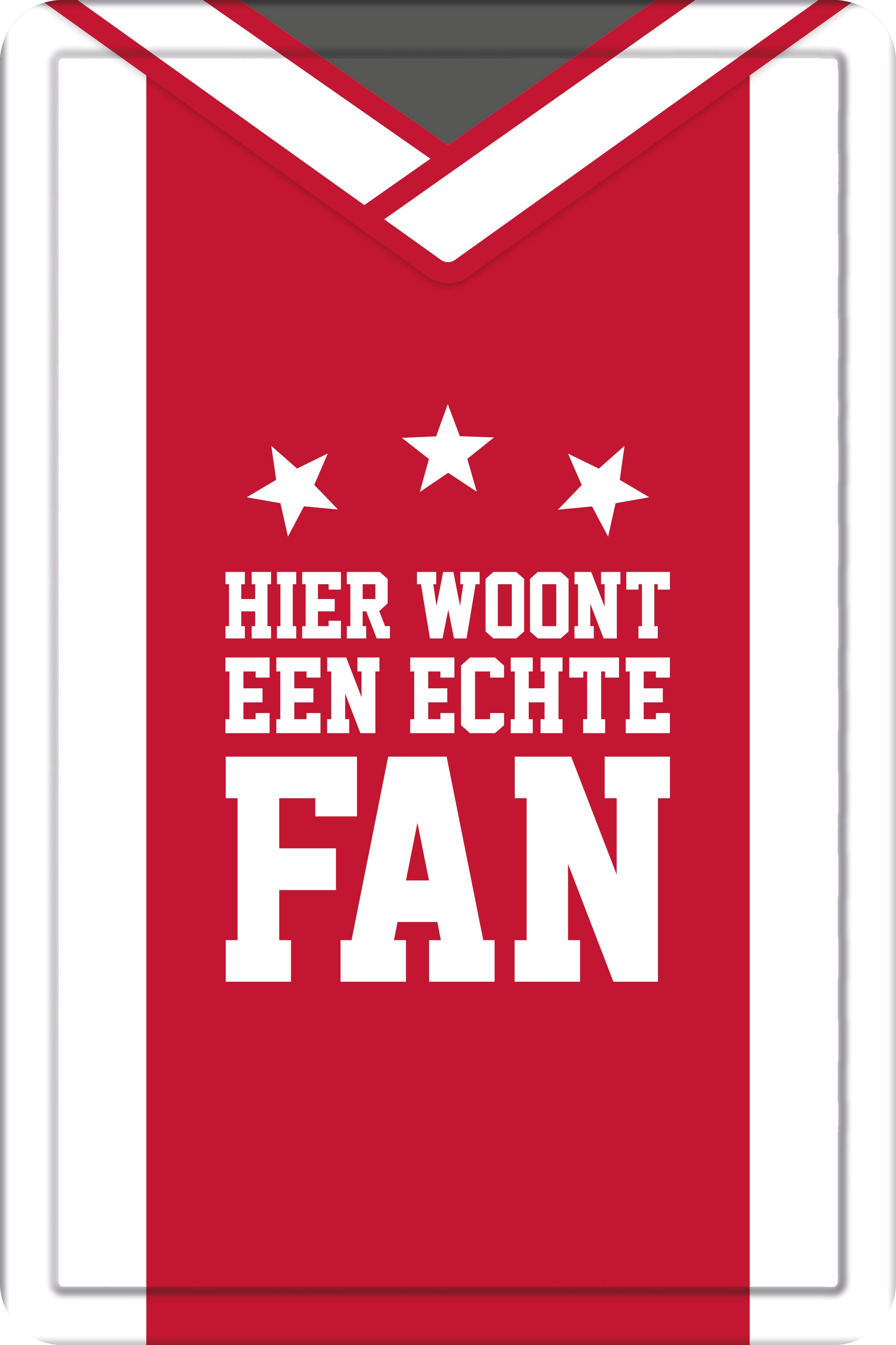 Plenty Gifts Bord Blik A4 020 Fan (v)