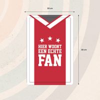 Plenty Gifts Bord Blik A4 020 Fan (v)