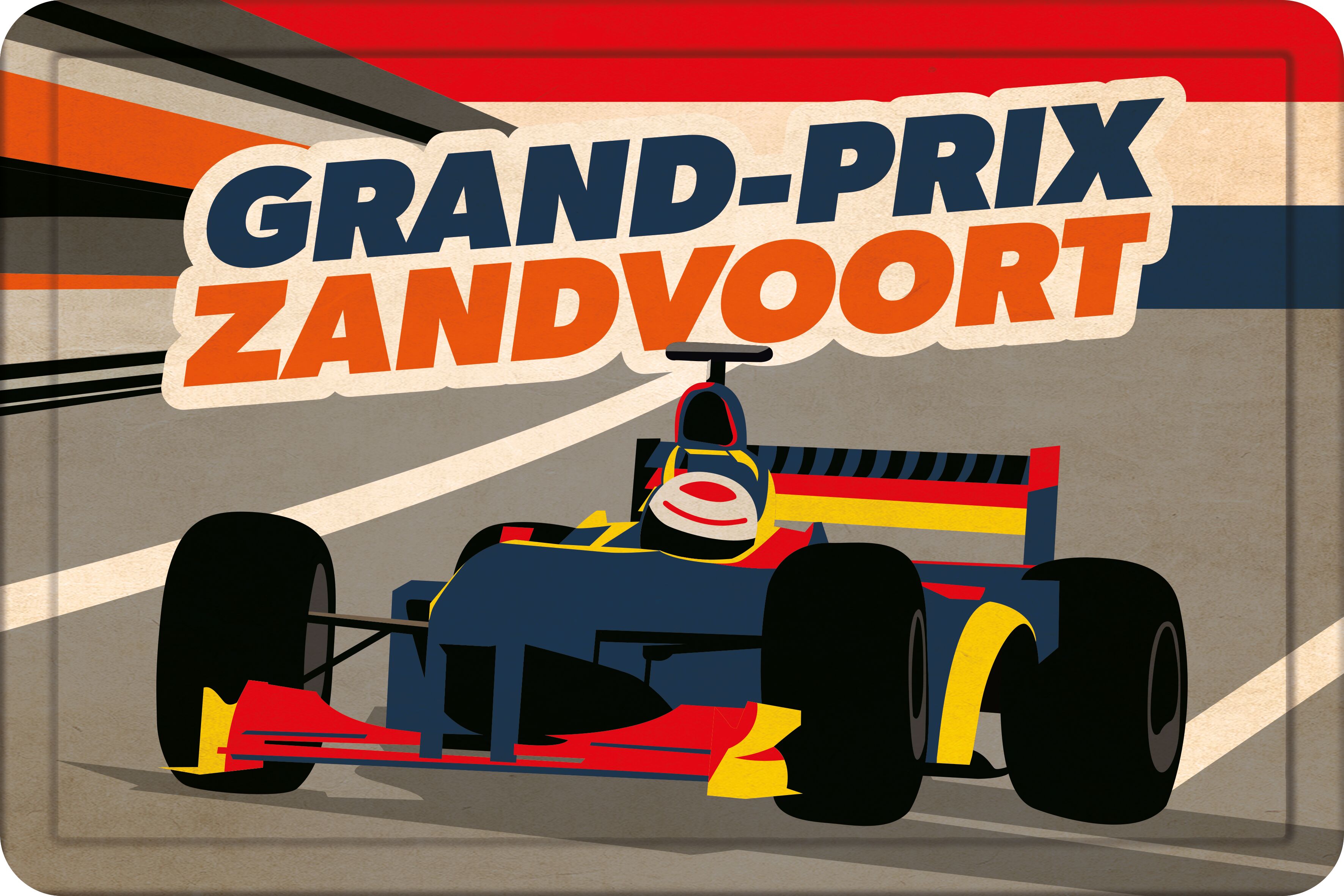 Plenty Gifts Bord Blik A4 Grand Prix Zandvoort (h)